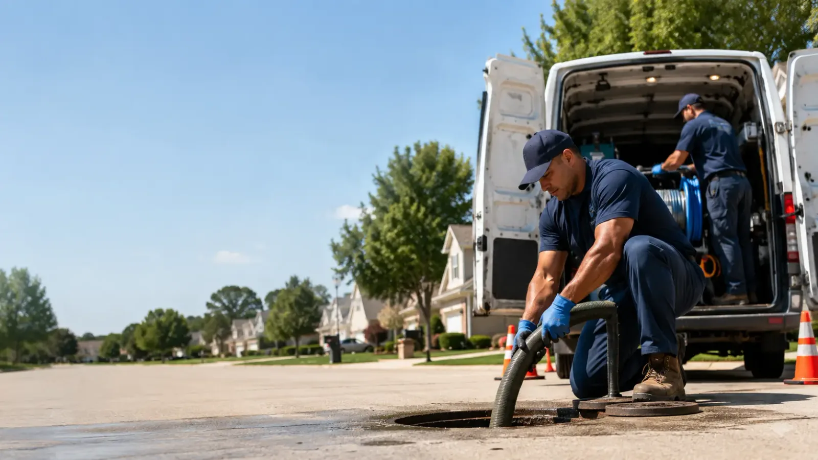 Sewer Backup Cleanup services in Hallettsville, TX